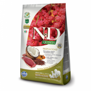 Farmina N&D - Quinoa Canine Skin & Coat Adult- tutte le taglie - Anatra e Cocco - 2,5 Kg