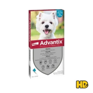 Advantix Spot-On Cani 4-10 kg – 4 Pipette da 1 ml