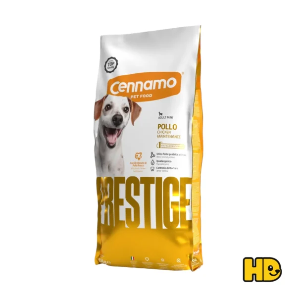 Cennamo Prestige Adult Maintenance Mini Pollo 2 kg – crocchette per cani adulti di piccola taglia