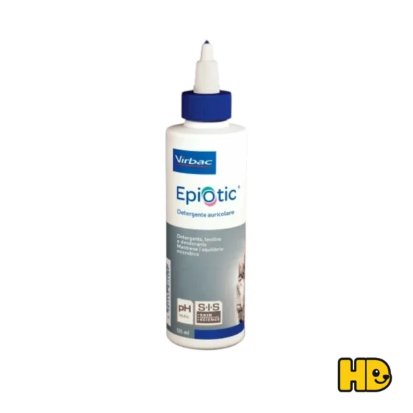 Virbac EpiOtic Detergente Auricolare 125 ml per cani e gatti