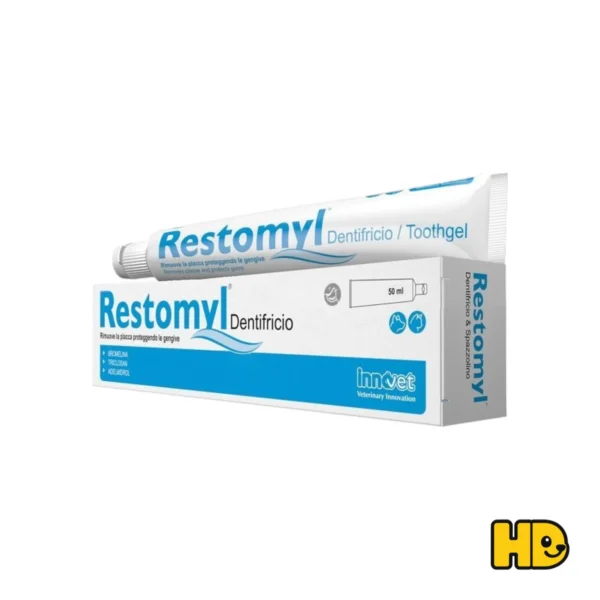 Restomyl Dentifricio 50 ml – gel per igiene orale di cani e gatti