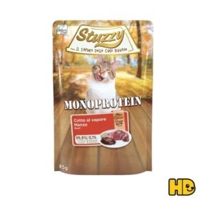 Stuzzy Monoprotein Cat Manzo – 85 g